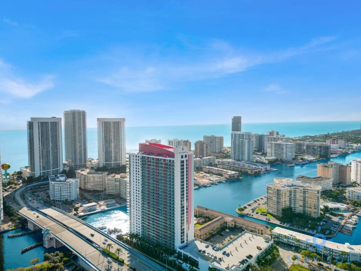 Infinite Views, Amazing Pool, Gym, Near Beach Hallandale Beach Eksteriør bilde
