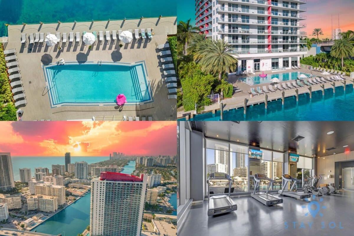 Infinite Views, Amazing Pool, Gym, Near Beach Hallandale Beach Eksteriør bilde